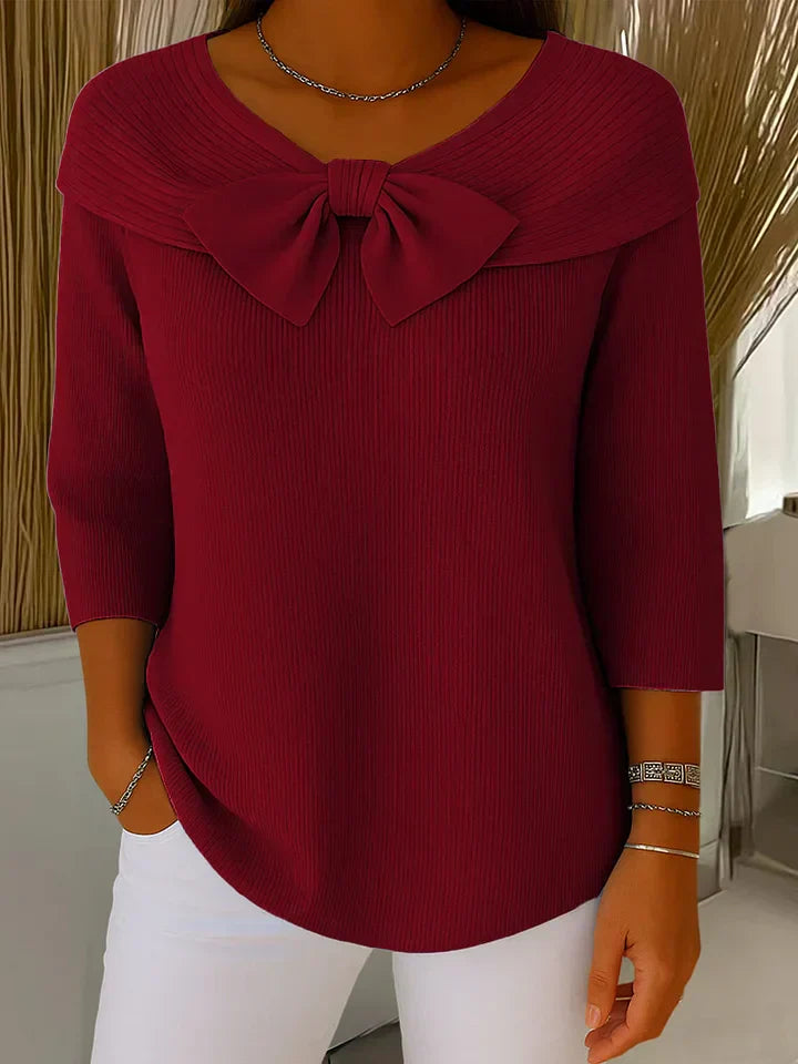 Mylie – Maglione a Maglia con Collo Rotondo
